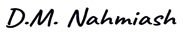 Daphne Nahmiash signature